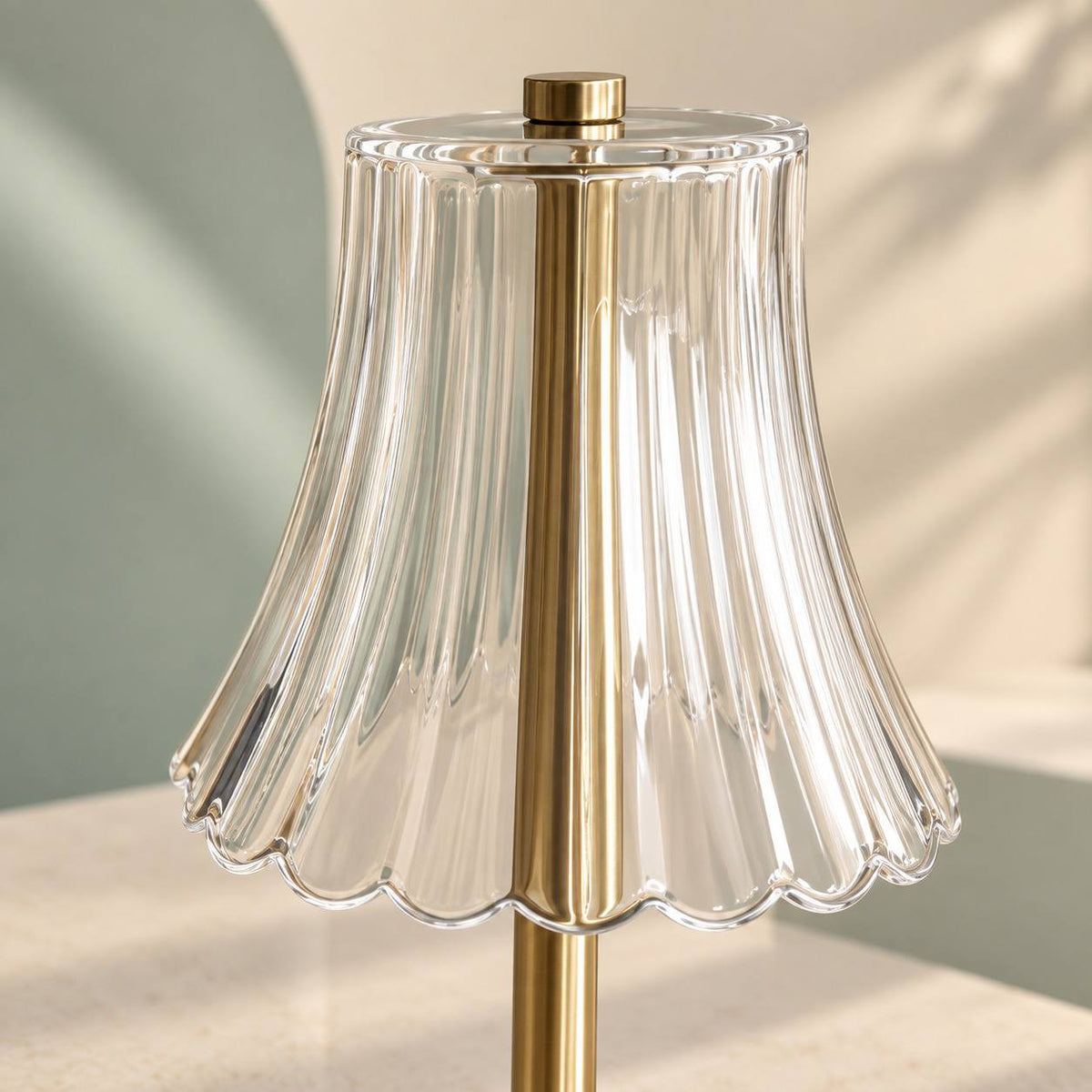 Ruffle Lamp